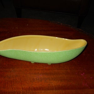 Shawnee Pottery Lime and Lemon Planter Bowl #1011