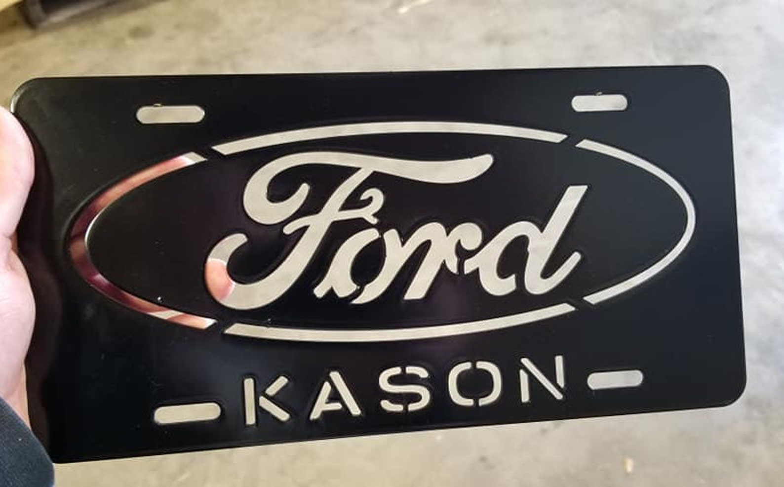 Laser Cut Metal Cutout Car Tag/ License Plate Etsy