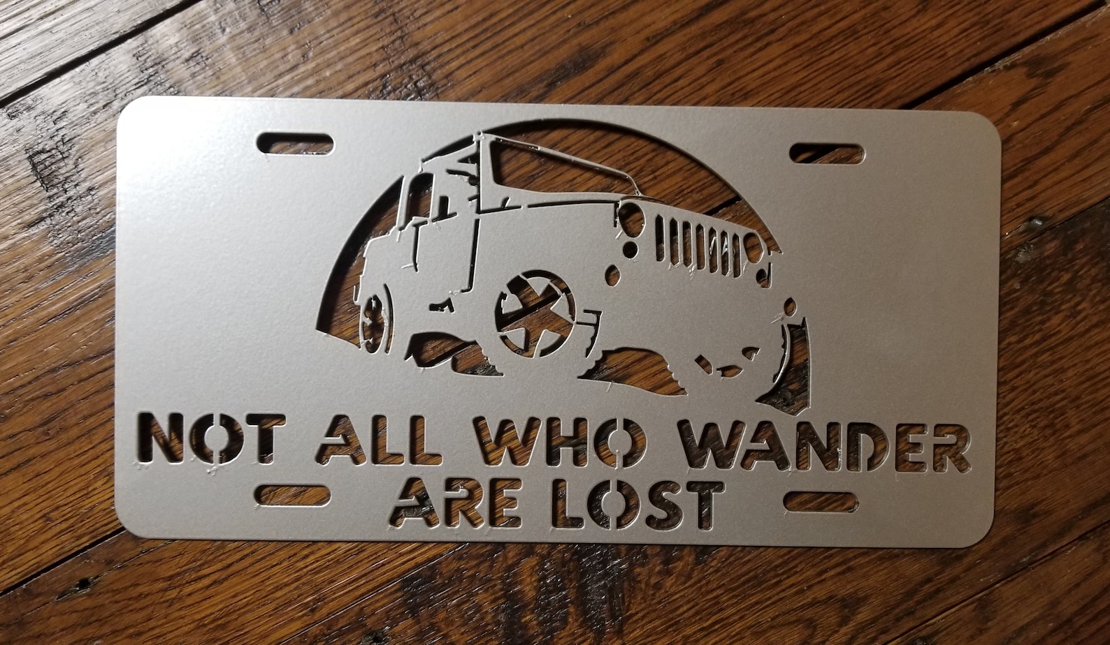 Laser Cut Metal Cutout Car Tag/ License Plate Etsy