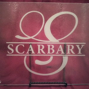 Glass Cutting Board Sandblast Etched