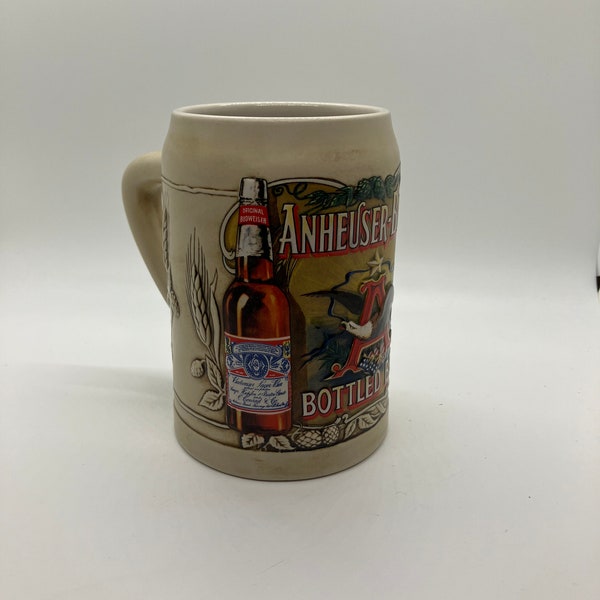 Anheuser-Busch Budweiser Bottled Beers Stein