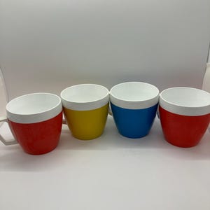 West Bend Thermo-Serv Cups, Set of 4