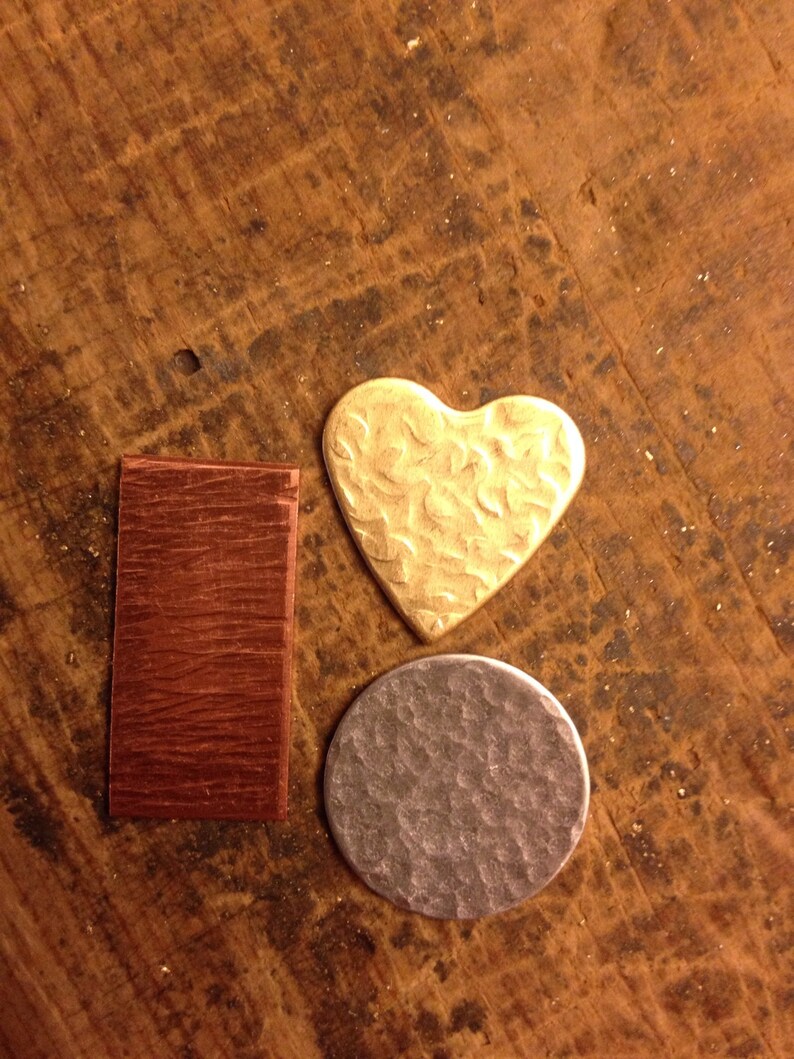 Hand Stamped Personalized Two tag and bead keychain Custom Etsy