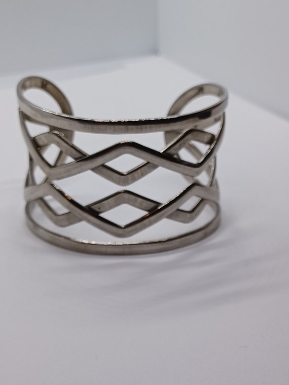 Silver Lia Sophia cuff bracelet