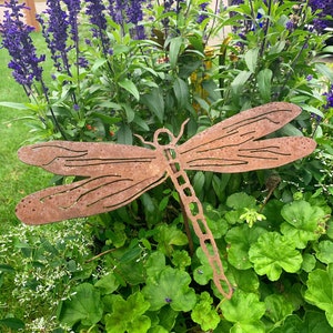 Metal Art Dragonfly/Garden Art/Metal Decor/Gift