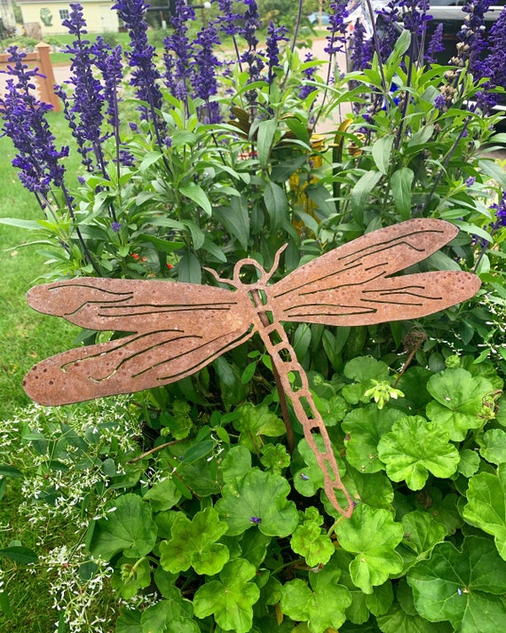 Metal Art Dragonfly Garden Decor Gift Metal Art Dragonfly Garden, Dragonfly Garden Art