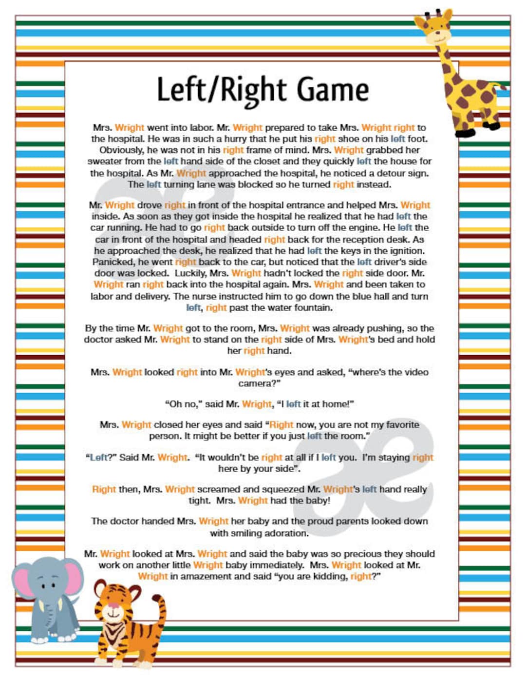 printable-shower-game-left-right-game-instant-download-jungle-etsy