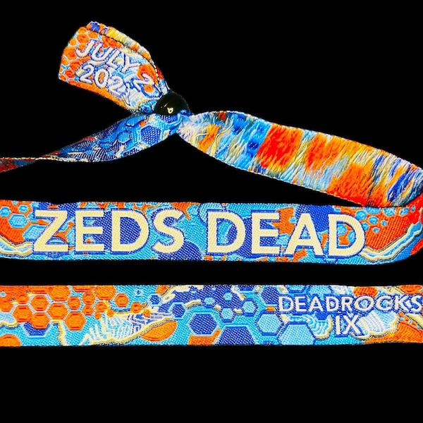 Zeds Dead DeadRocks 9 Wristbands