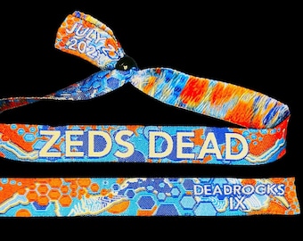 Zeds Dead DeadRocks 9 Wristbands