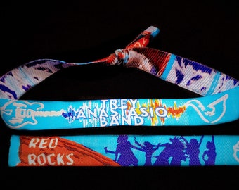 Trey Anastasio Band Red Rocks 2022 Wristbands