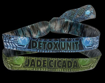 Detox Unit & Jade Cicada 2022 Wristbands