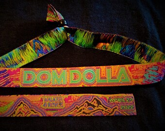 Dom Dolla Red Rocks 2022 Wristbands