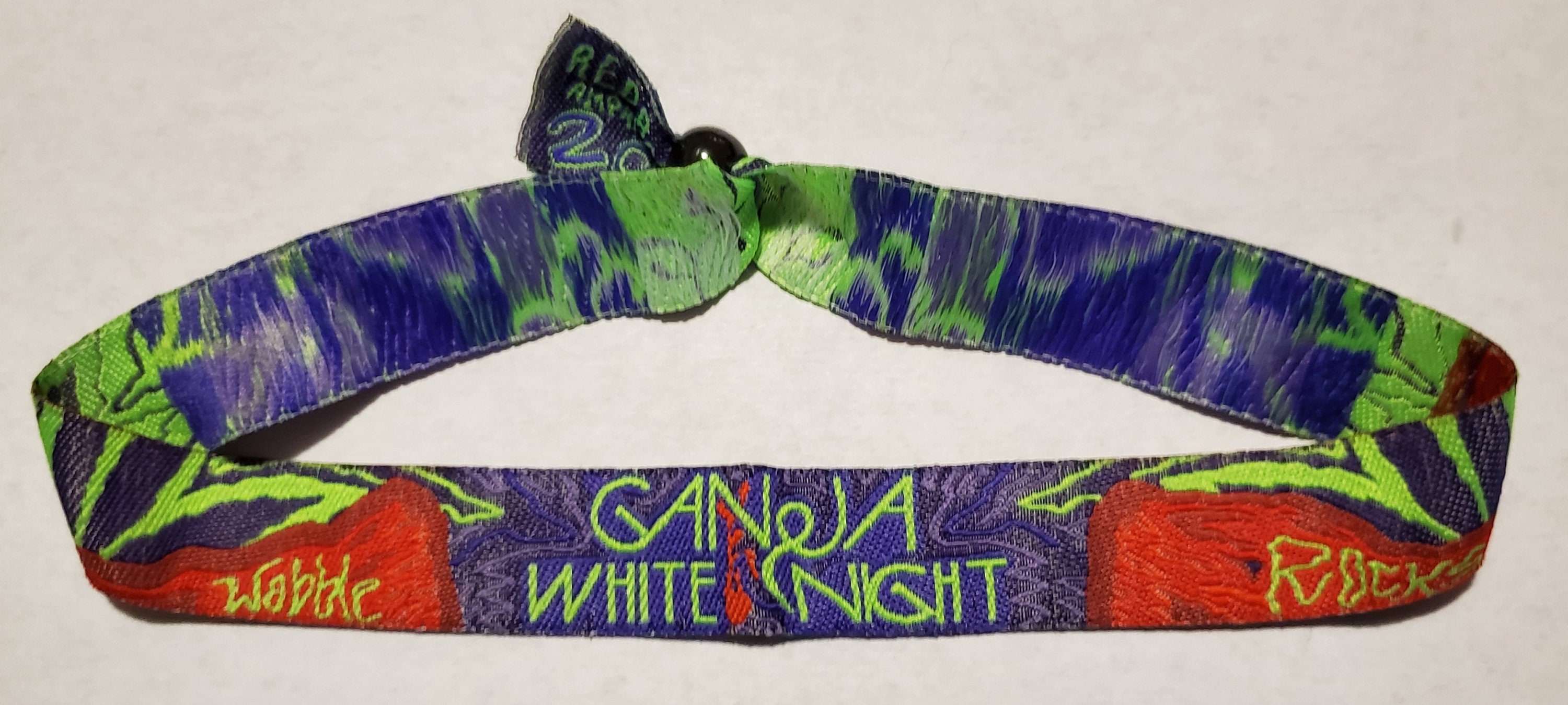 Ganja White Night Wobble Rocks 2021 Wristbands Etsy