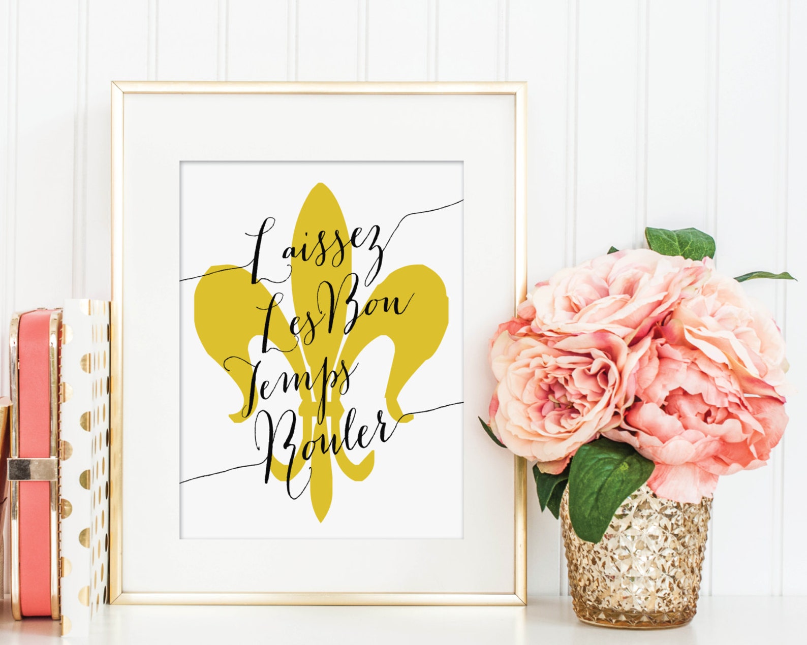 PRINTABLE Laissez Les Bon Temps Rouler Print - Let the Good Times Roll ...