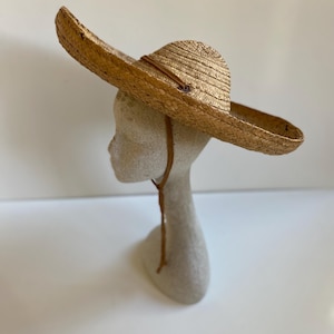 Calidad Vintage Charro Horseshoe Wide-Brim Straw Sombrero Hat _12.JPG?set_id=880000500F main image 4