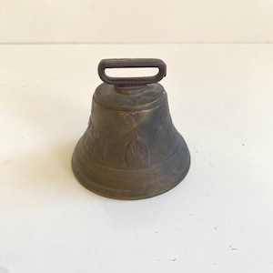 Vintage Metal Cowbell 1878 Saignélegier Reproduction
