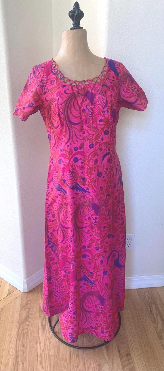 open lace back dress Designer Silk Resort Dress - Resort 24 main image 1