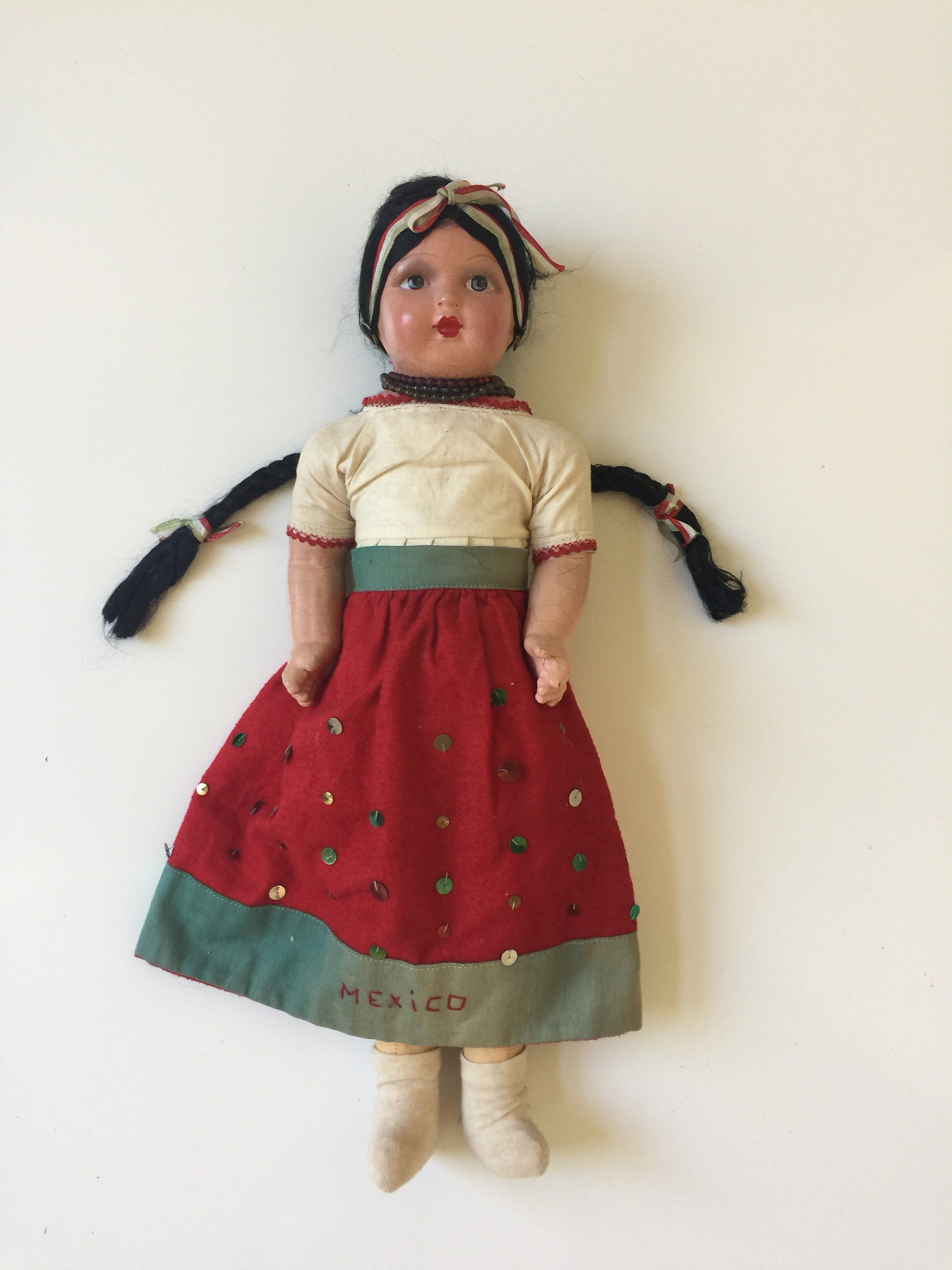 antique mexican dolls
