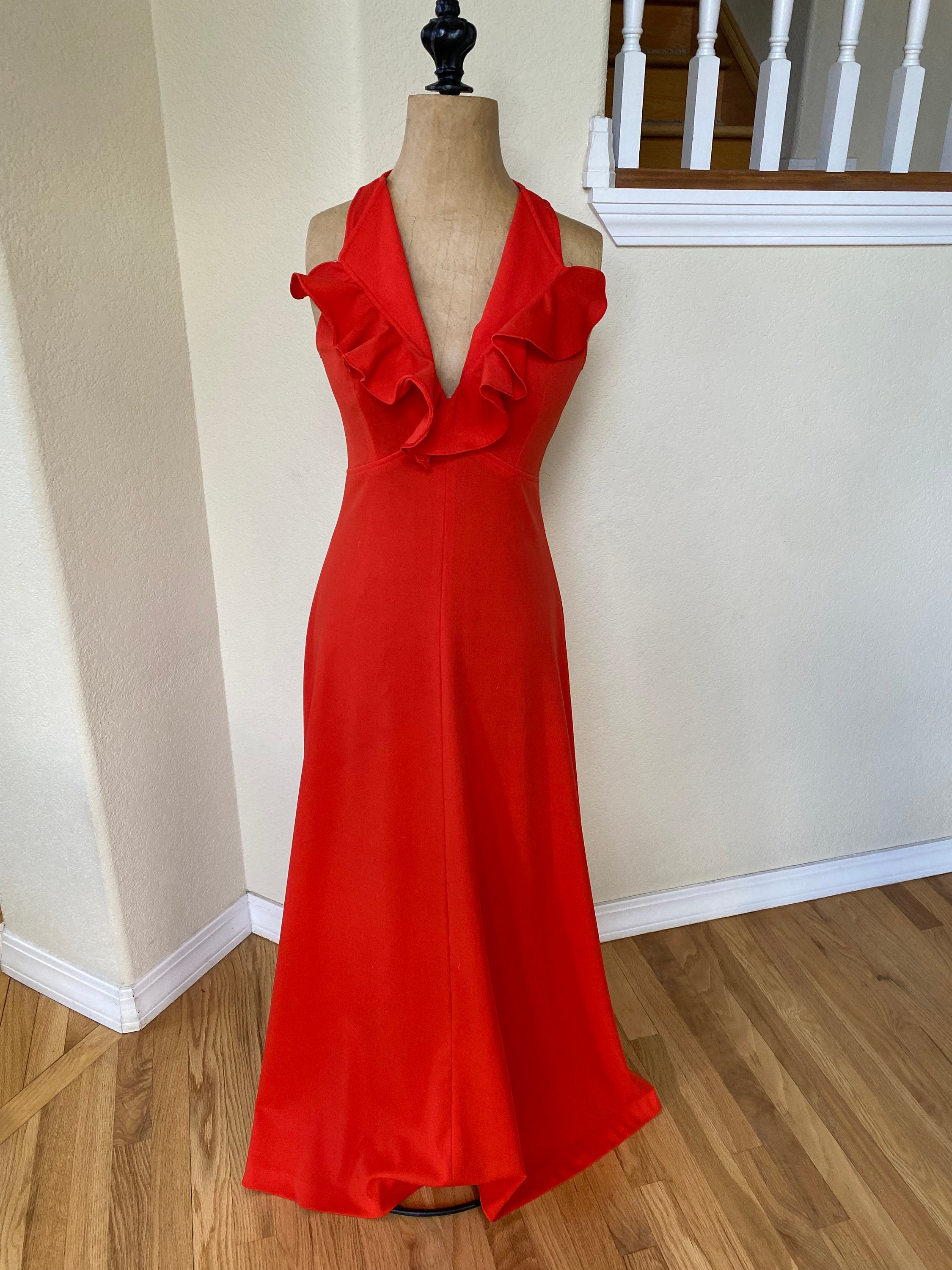 sachin and babi light blue dress Lulus | Red/Orange Skater Dress main image 1