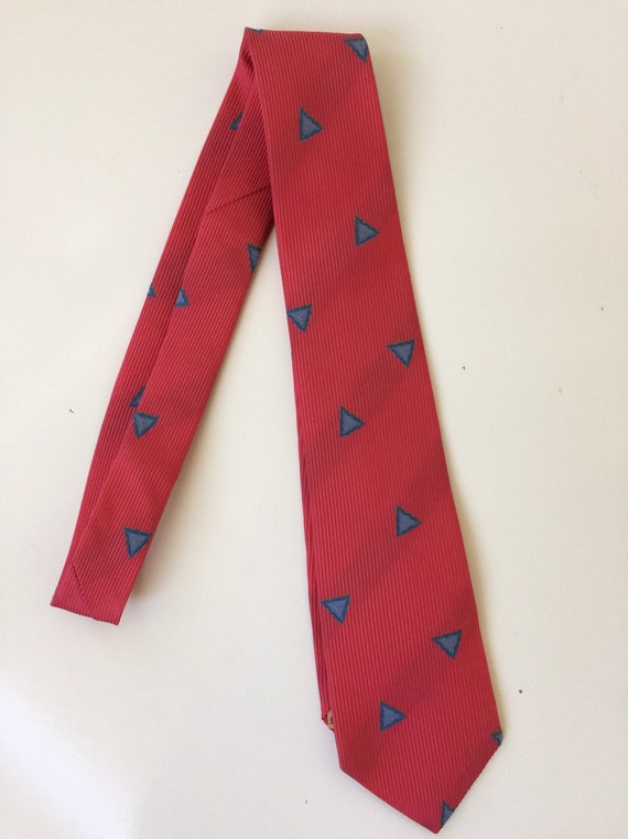 Vintage Calvin Klein Necktie 1980s Silk USA Made