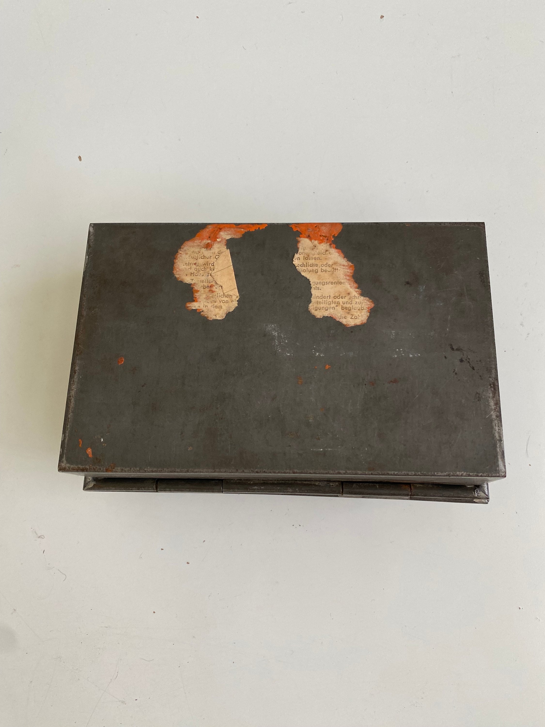 Vintage Metal Cash Box With Tray and Key Early 20th Century - Etsy