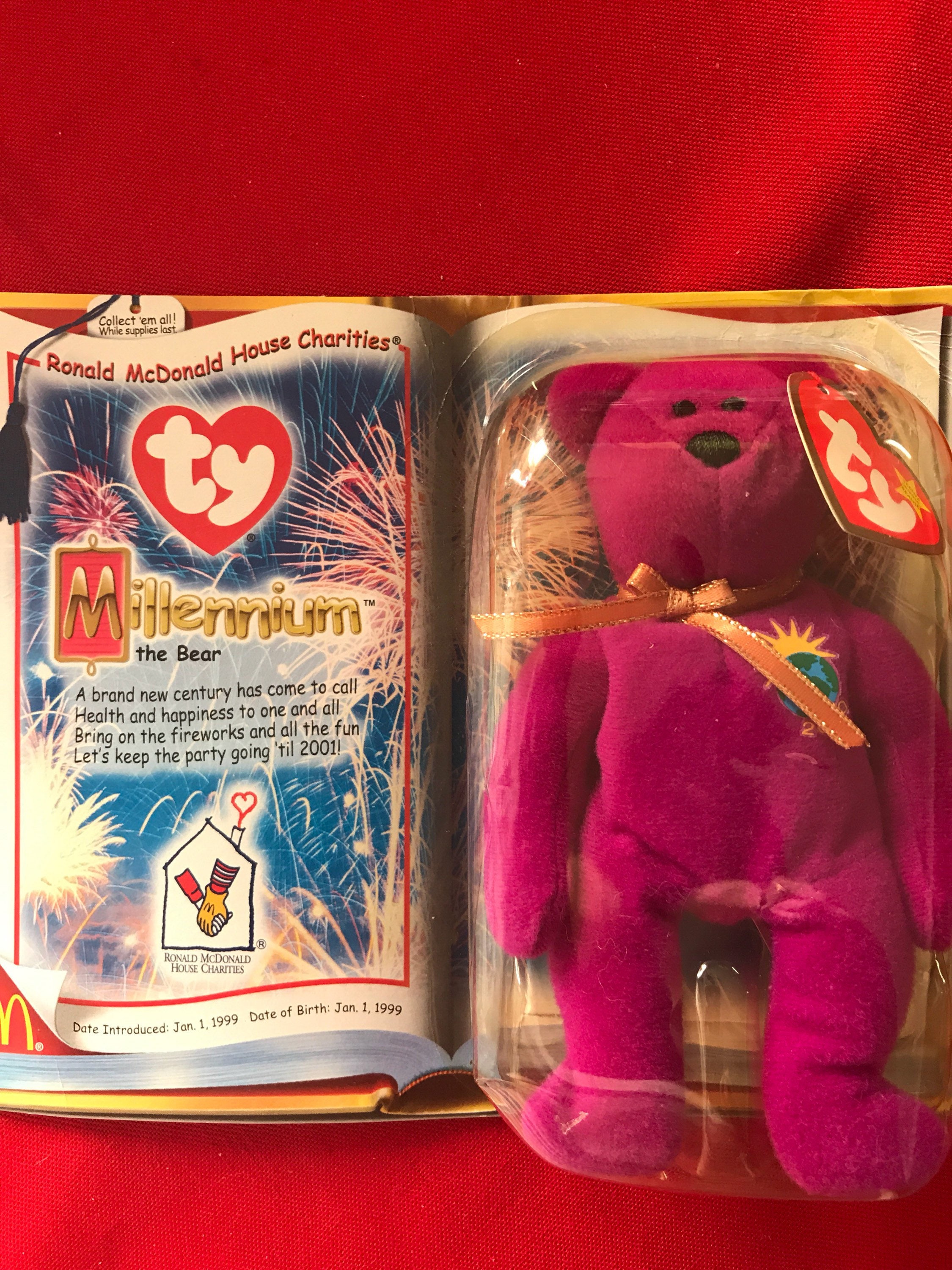 ty millennium bear mcdonalds