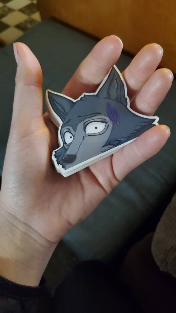 Legoshi Beastars Sticker Peeker