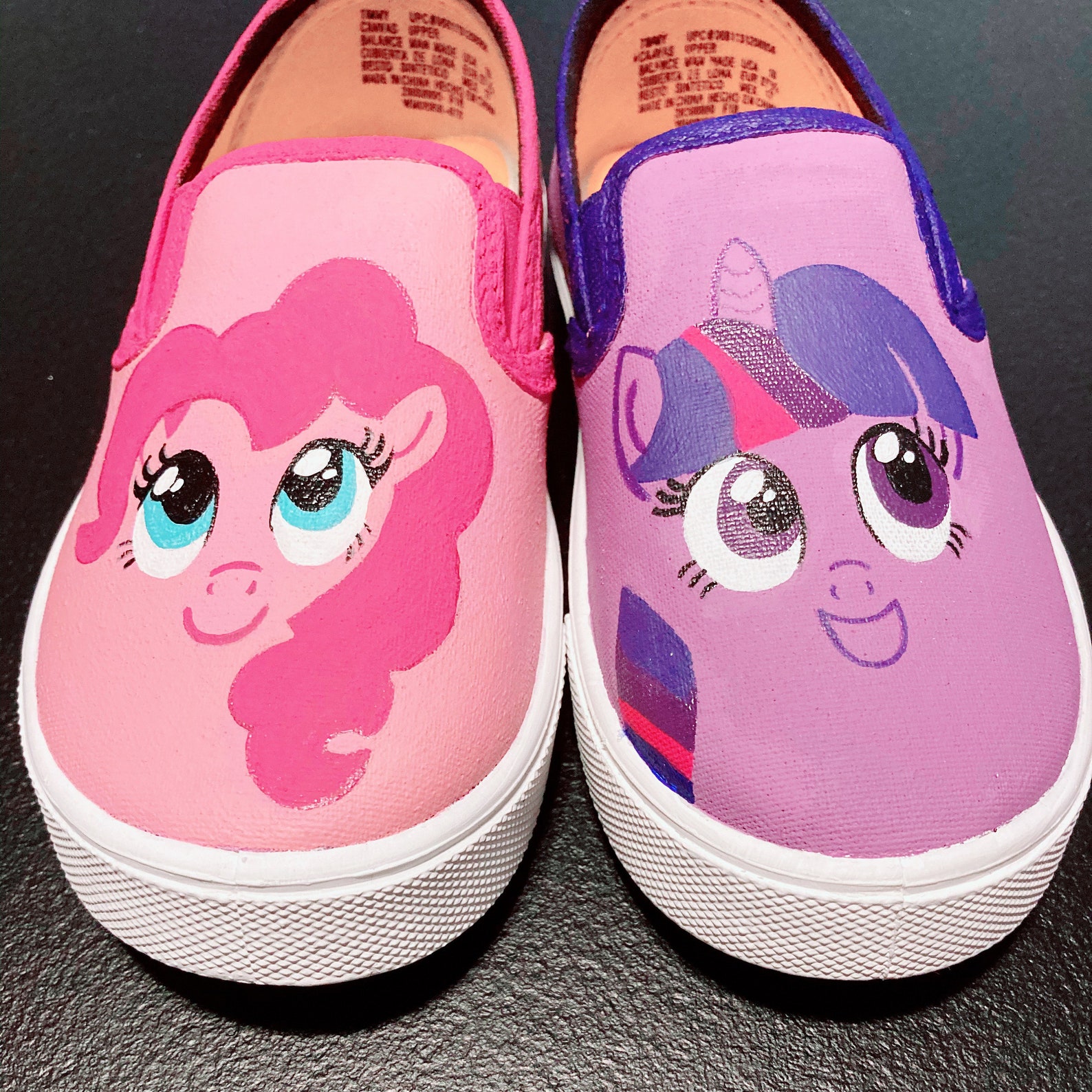 SALE My Little Pony custom painted shoes. Fluttershy & Etsy
