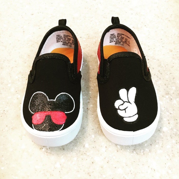 mickey mouse custom shoes