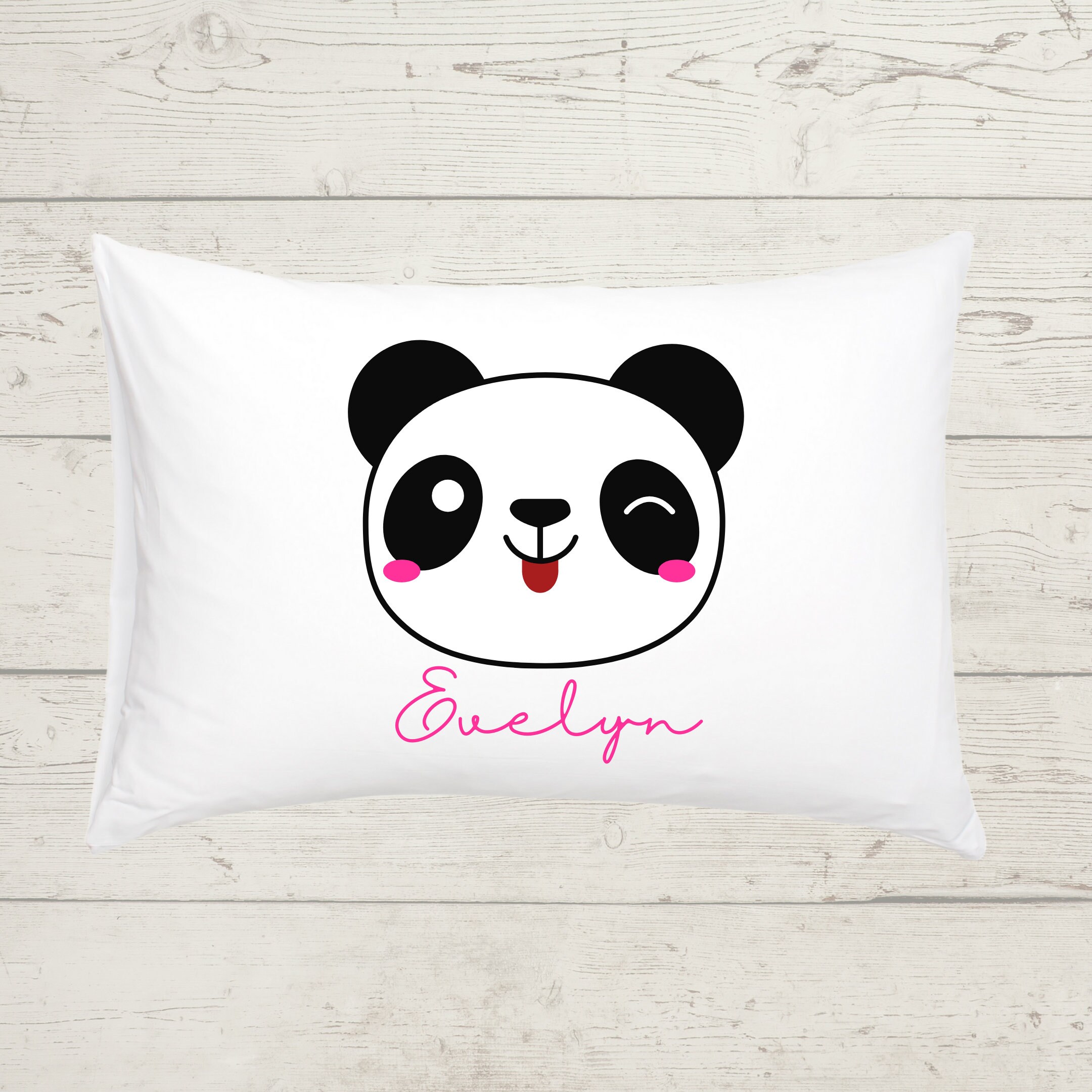 panda pillowcase