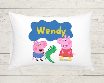 peppa pig pillowcase