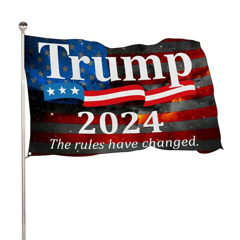 Donald Trump 2024 President Flag 3x5ft Take America Back Etsy