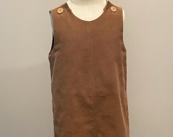 Handmade Brown Corduroy Jon Jon: Baby & Toddler Shortall