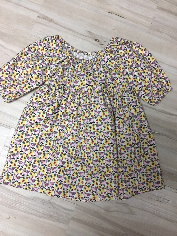 girls flannel dress
