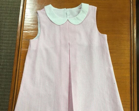peter pan collar dress baby girl