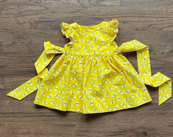 Baby Bee Dress, Fun to 'bee One' Dress,bumble Bee Dress Girls, Bee
