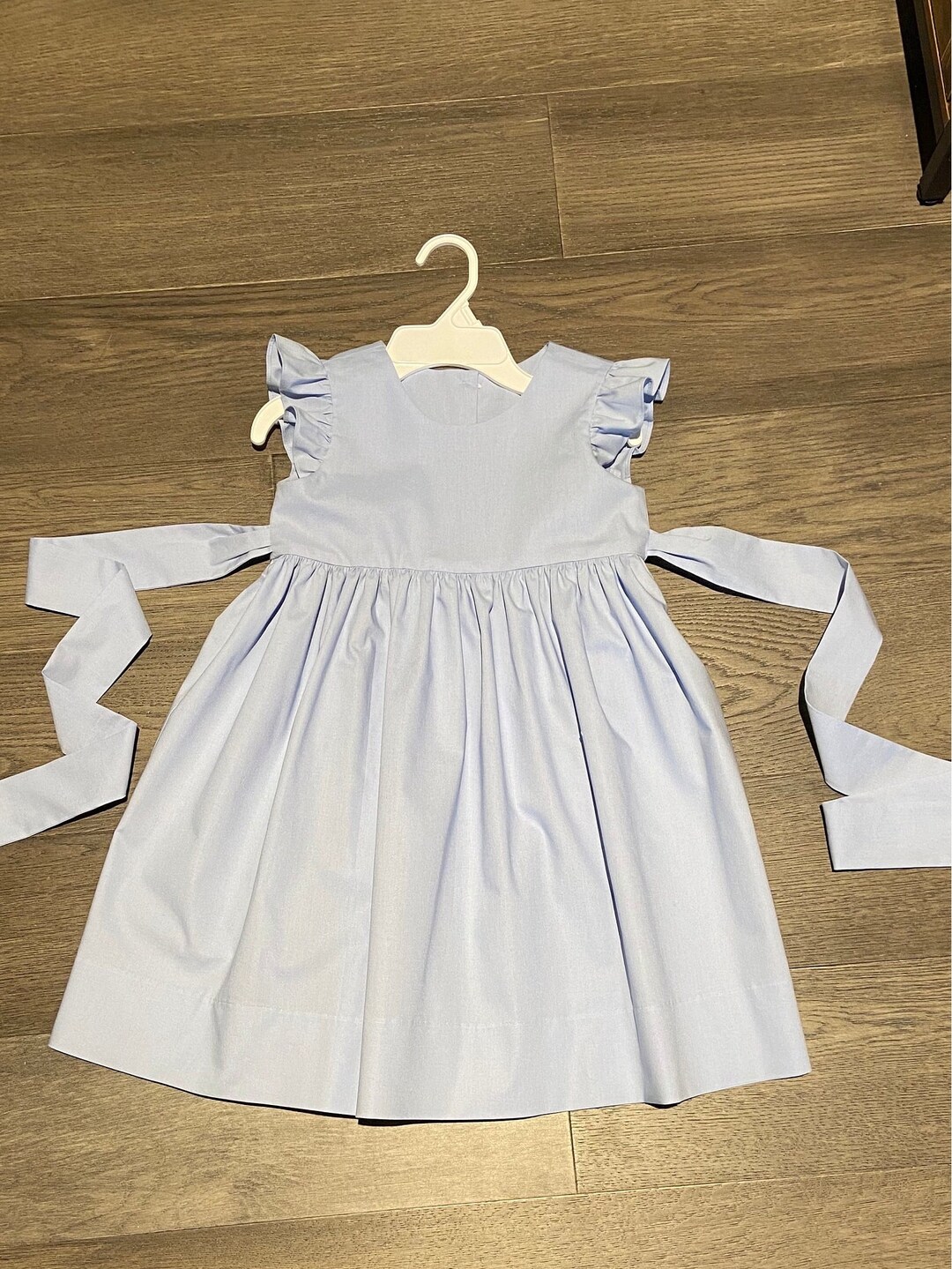 Island Baby Blue Girl's Bungee Dress