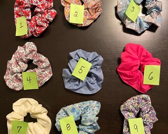 Hair scrunchy, Liberty of London scrunchi hair tie