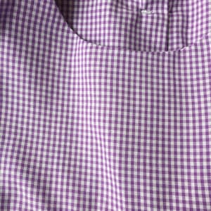 Purple Gingham Yellow Gingham Navy Gingham or Turquoise - Etsy