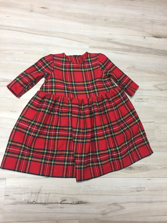 infant plaid dress