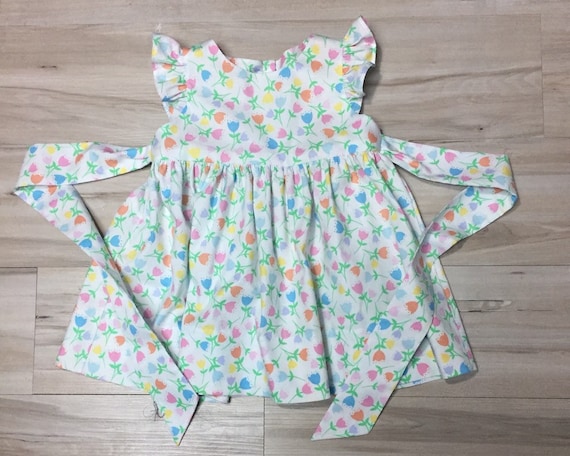 baby girl tulip dress