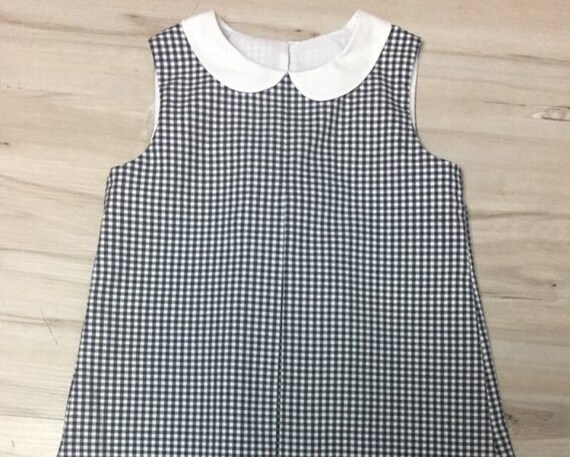 peter pan collar dress girl