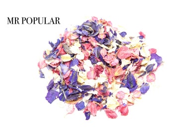 Wedding Confetti, Mixed Natural Biodegradable Wedding Confetti Petals