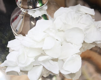 White Real Rose petals For Weddings, Preserved Rose petals