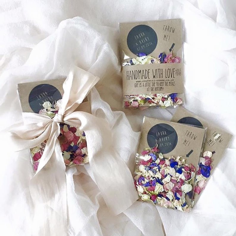 Wedding Confetti Personalised Envelopes biodegradable Etsy UK
