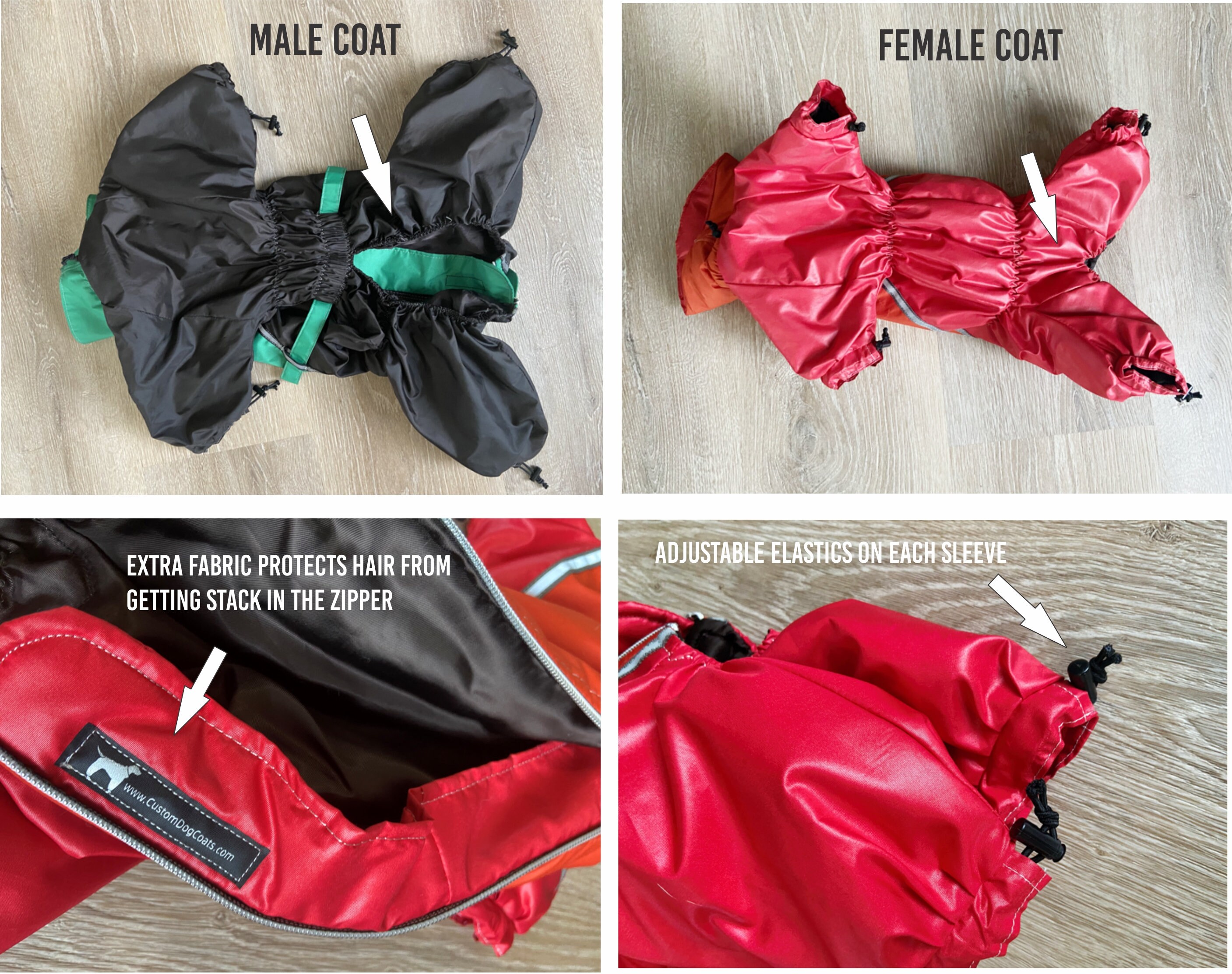 CUSTOM FIT Dog Raincoat Large Breed Dog Full Body Suit Dog Etsy