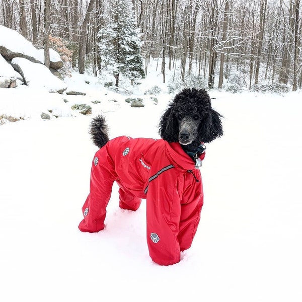 Dog Snowsuit With Boots Etsy