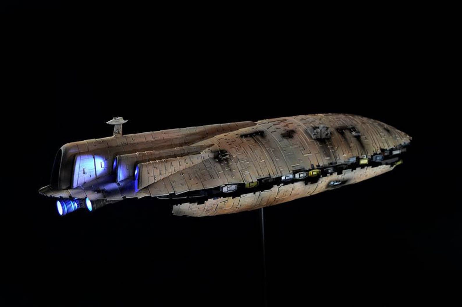 Star Wars Giant Studio Scale Rebel Transport Resin Model Kit. Over Two Feet Long Bonus Kits Etsy
