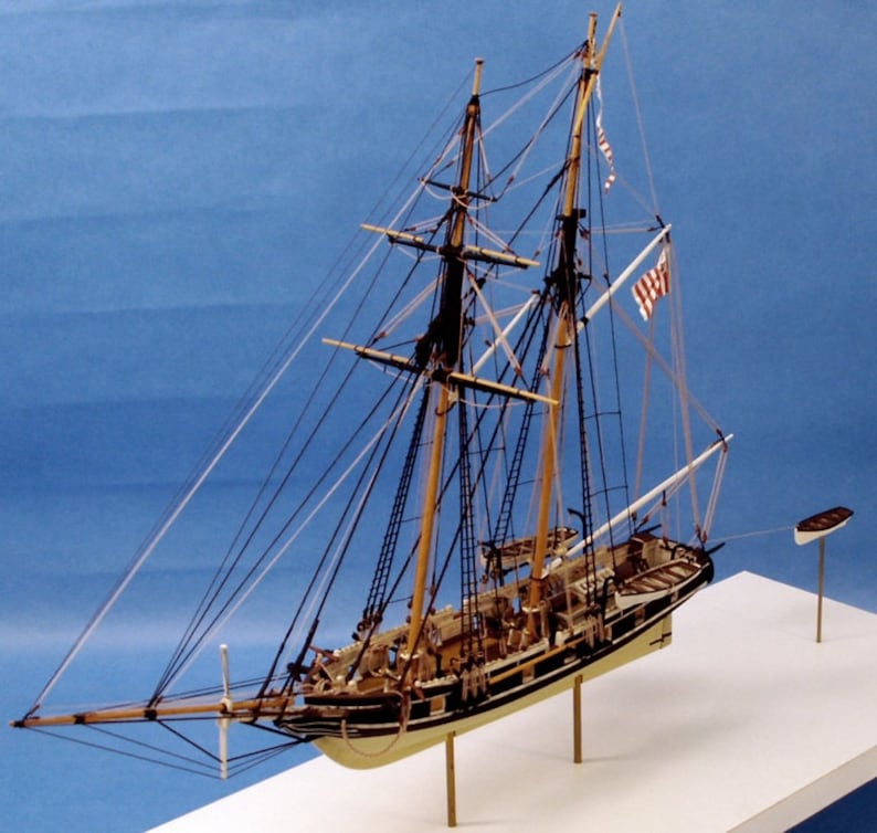 U.S. Revenue Cutter Alexander Hamilton Resin Model Ship Kit Etsy UK