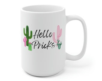 Funny Cactus Mug: Sarcastic Plant Lover Gift